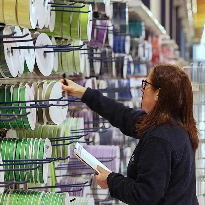 Ribbons and finishes