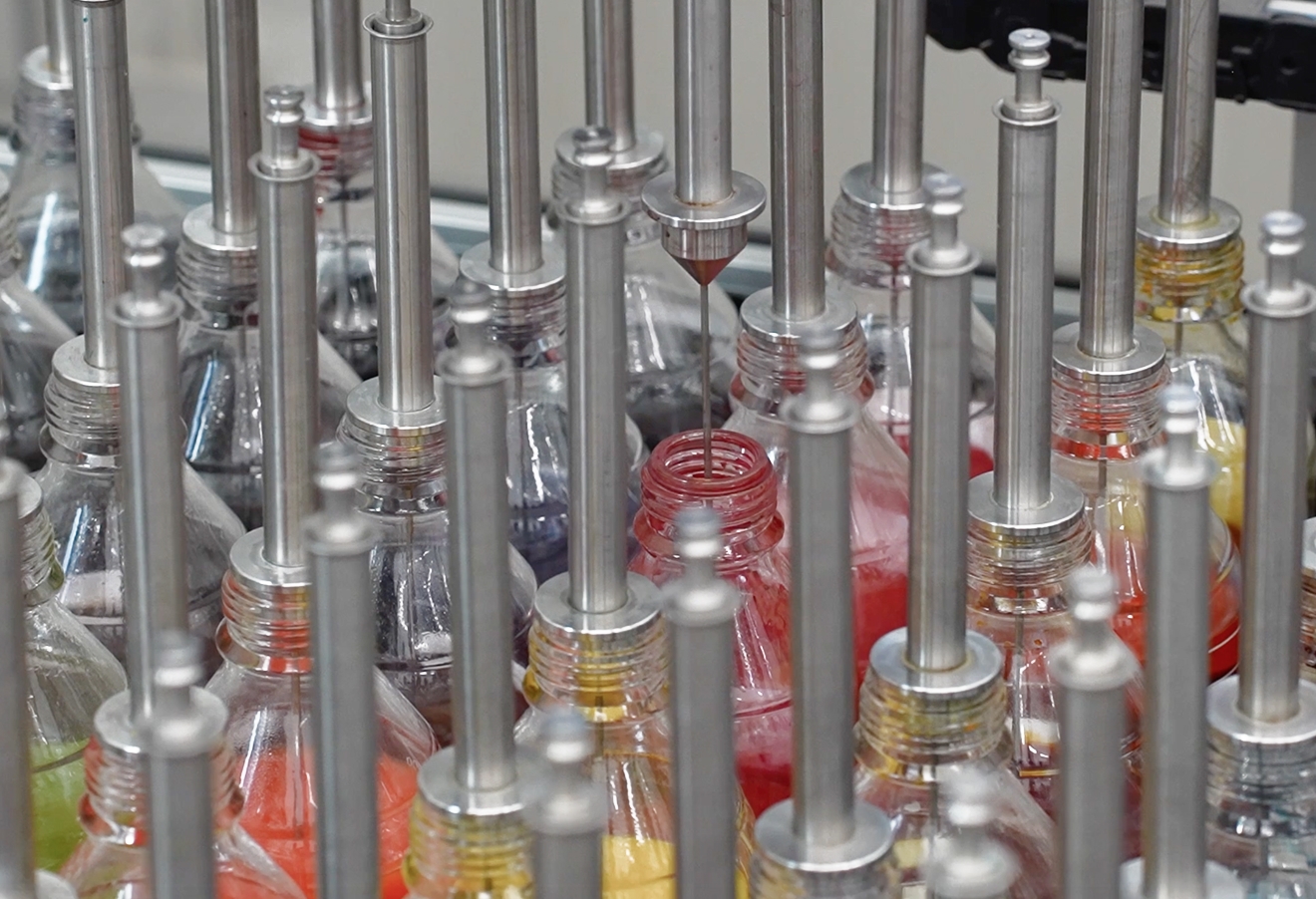 Industrial dyeing department